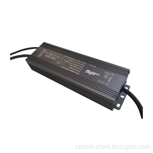200W Waterproof LED dimmable driver